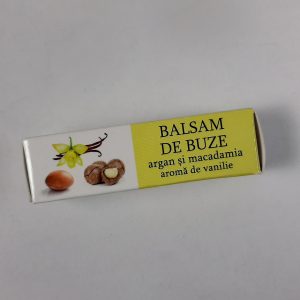 balsam de buze argan macadamia casuta cu miere
